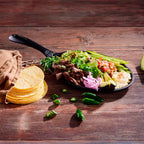 Sartén Fajita Hierro Fundido 24 X 17.5 Cm Victoria