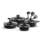 Juego de Ollas Antiadherente Finezza de 11 Piezas fz-1625t