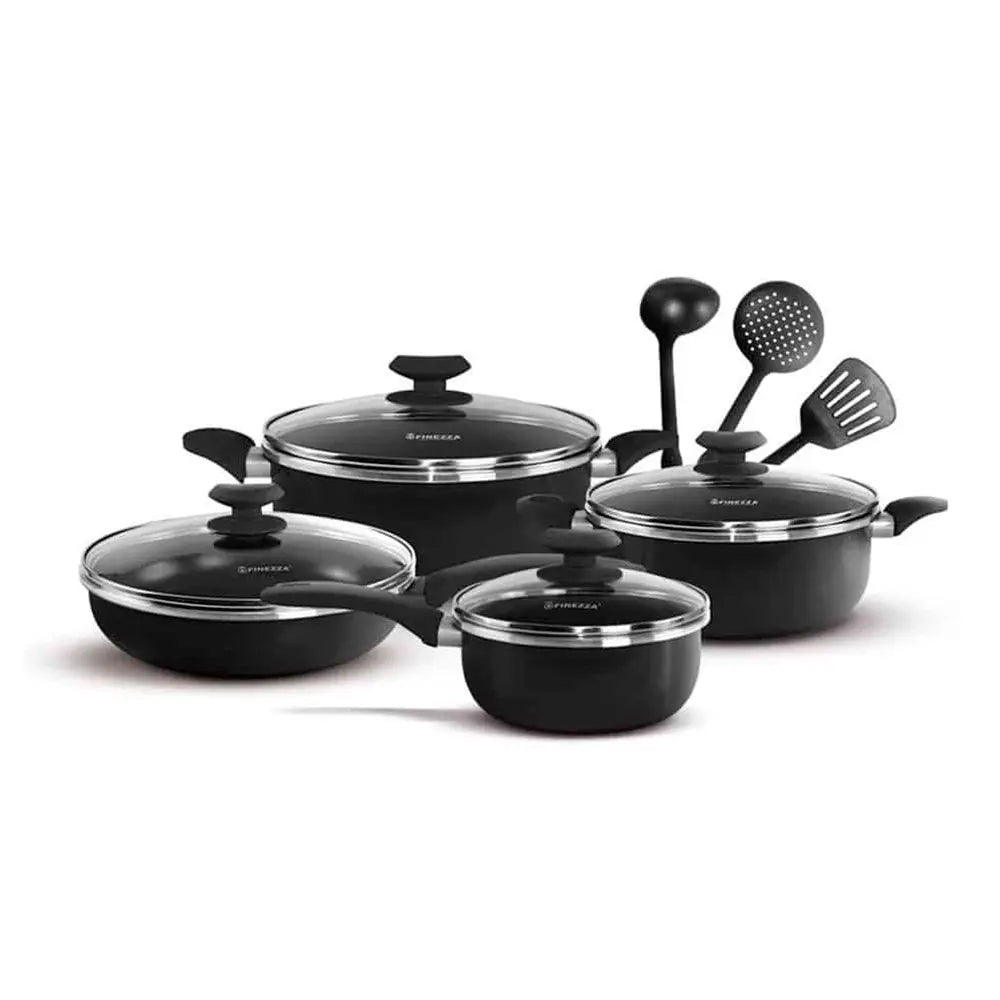 Juego de Ollas Antiadherente Finezza de 11 Piezas fz-1625t