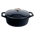 Olla Holandesa Victoria en Hierro Fundido Esmaltada de 3.8 Litros T/Vidrio
