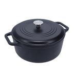Olla Holandesa Victoria en Hierro Fundido Curada de 6.8 Litros