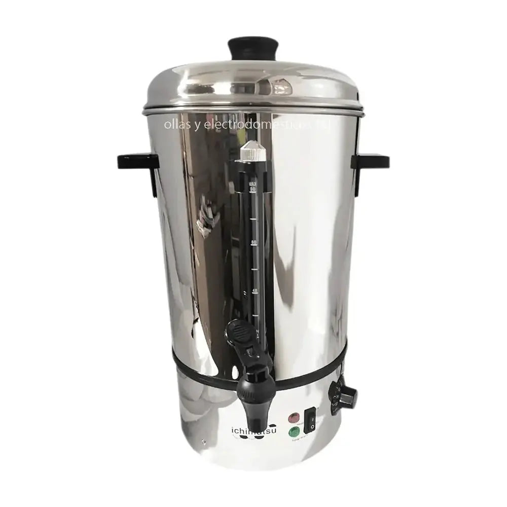 Cafetera Eléctrica Industrial Ichimatsu 8 Litros En Acero Inoxidable