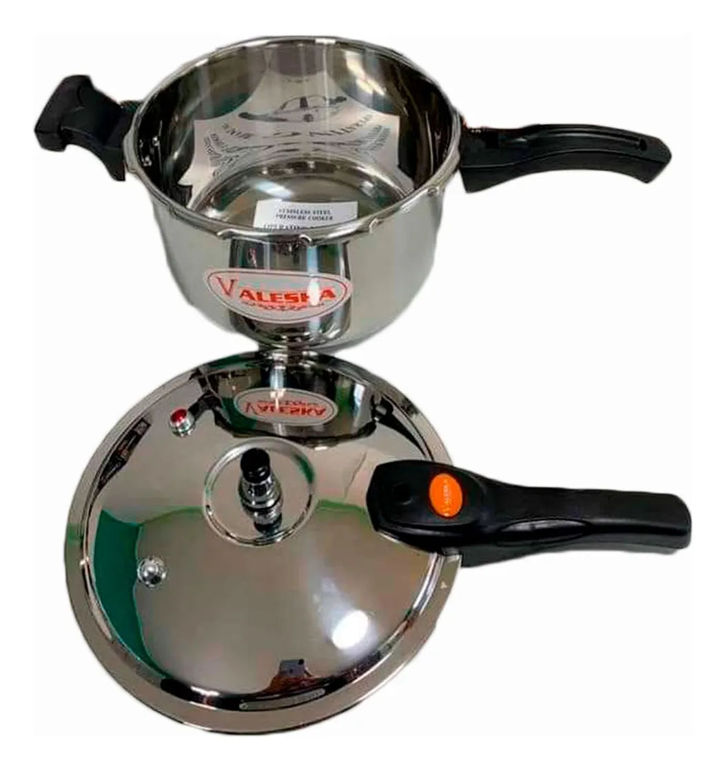 Olla a Presión Valeska de Acero Quirúrgico de 9 Litros