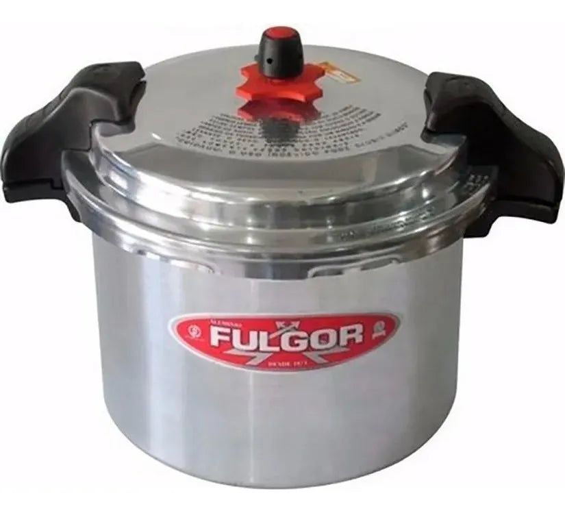 Olla A Presión Fulgor de 15 Litros en Aluminio de Uso Industrial