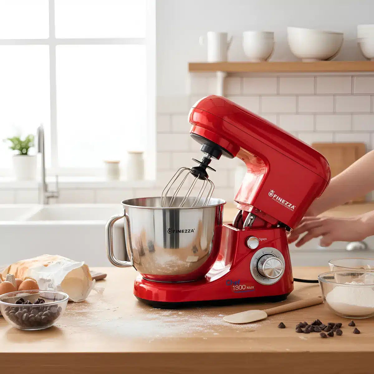 Batidora orbital eléctrica de 4 Litros Finezza 1300 W