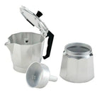 Cafetera Moka Italiana de 12 Tazas En Aluminio 600 ml