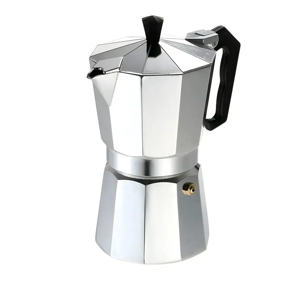 Cafetera Moka Italiana de 12 Tazas En Aluminio 600 ml