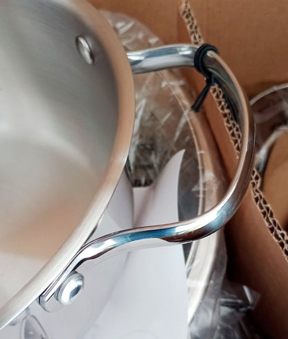 Set De Ollas Finezza – 8 Piezas Acero Inoxidable 18/10 FZ-978AE-IN