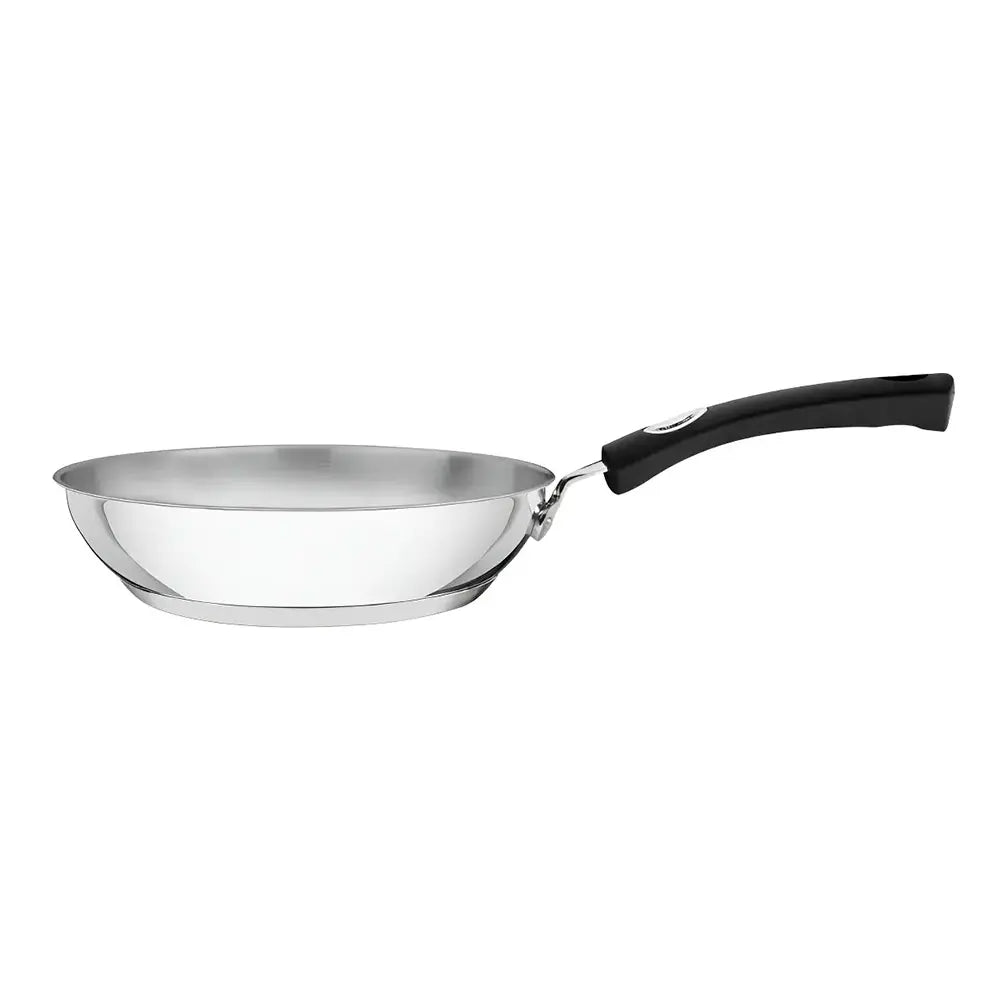 Sartén Tramontina Solar De 20cm En Acero Inoxidable 18/10