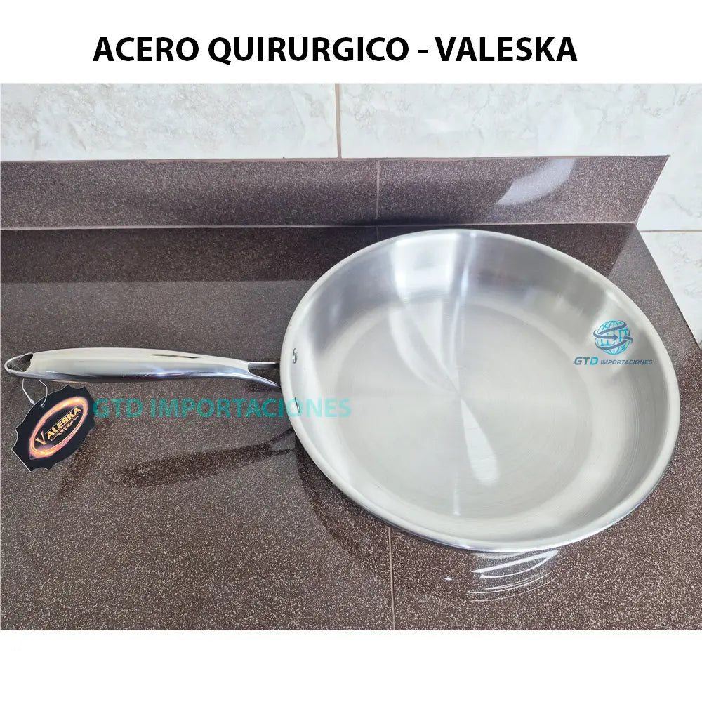 Sartén Valeska De 32cm En Acero Quirúrgico