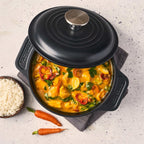 Olla Holandesa Victoria en Hierro Fundido Curada de 1.9 Litros
