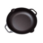 Sartén Paellera Victoria en Hierro Fundido Curada  33 cm - 3.5L