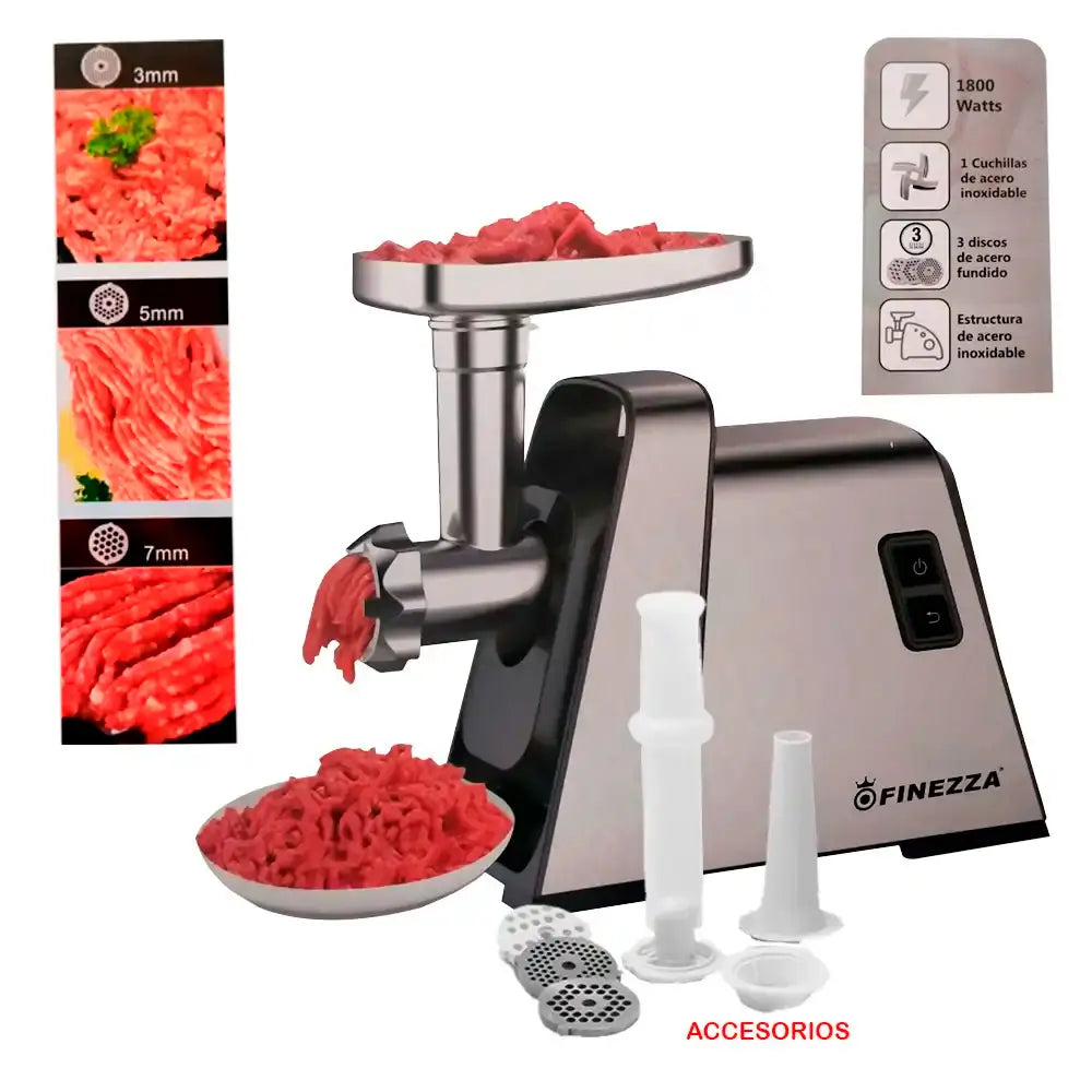 Moledora De Carne y Verduras Finezza -FZ-102MC 1800w