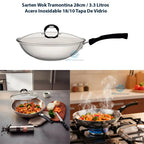 sarten wok tramontina