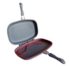 Sarten Double Grill Valeska 40cm Antiadherente Roca Volcánica