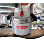 Olla A Presión Fulgor de 15 Litros en Aluminio de Uso Industrial